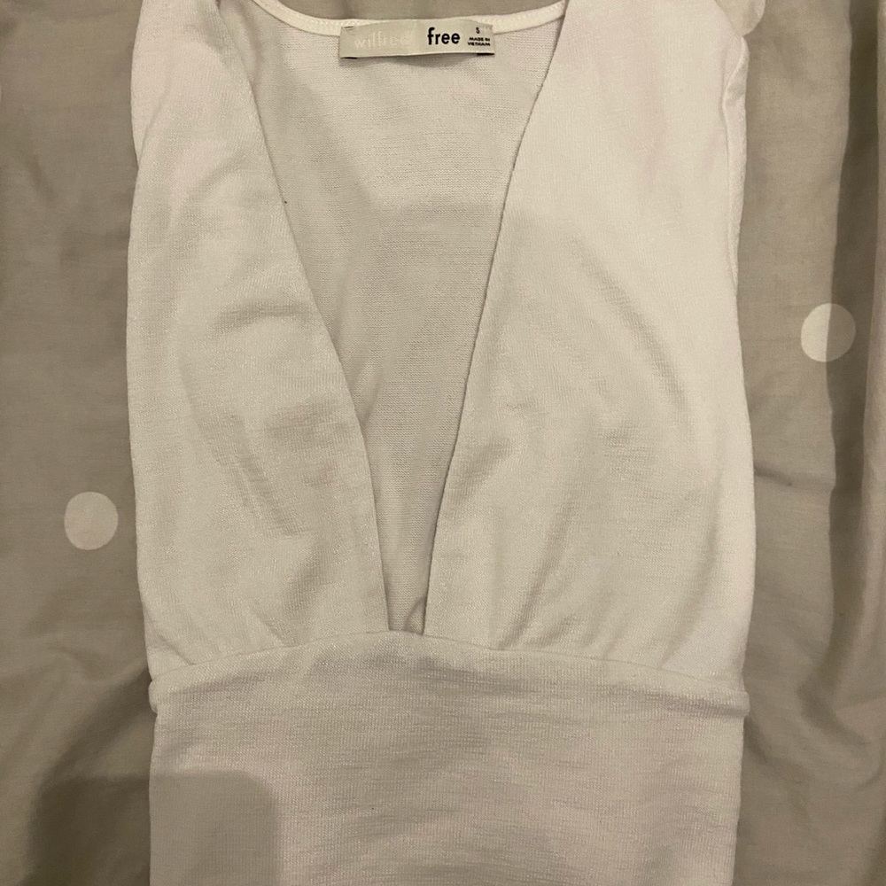 Aritzia Plunge Top